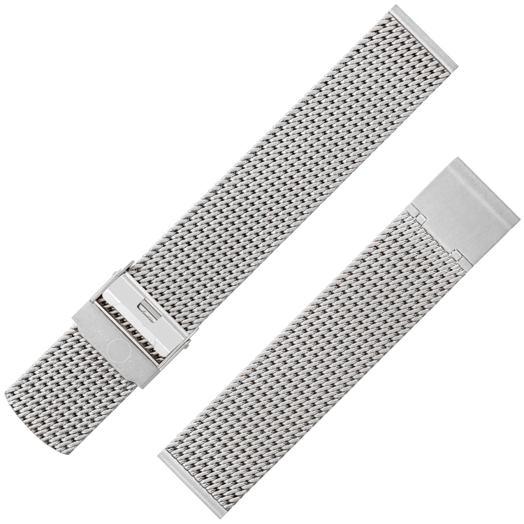 Mesh Watch Bracelet Fine Woven Steel Gold