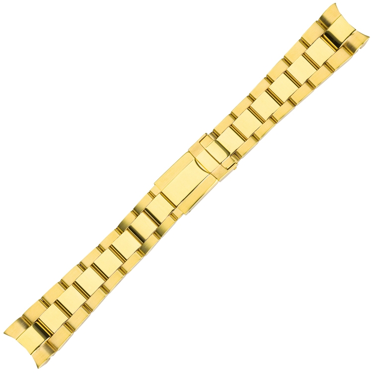 gold oyster bracelet