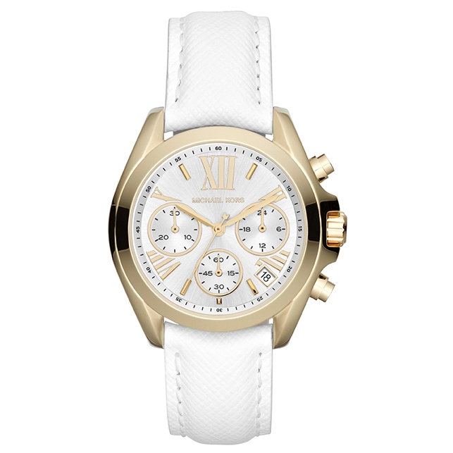 michael kors leather watch band