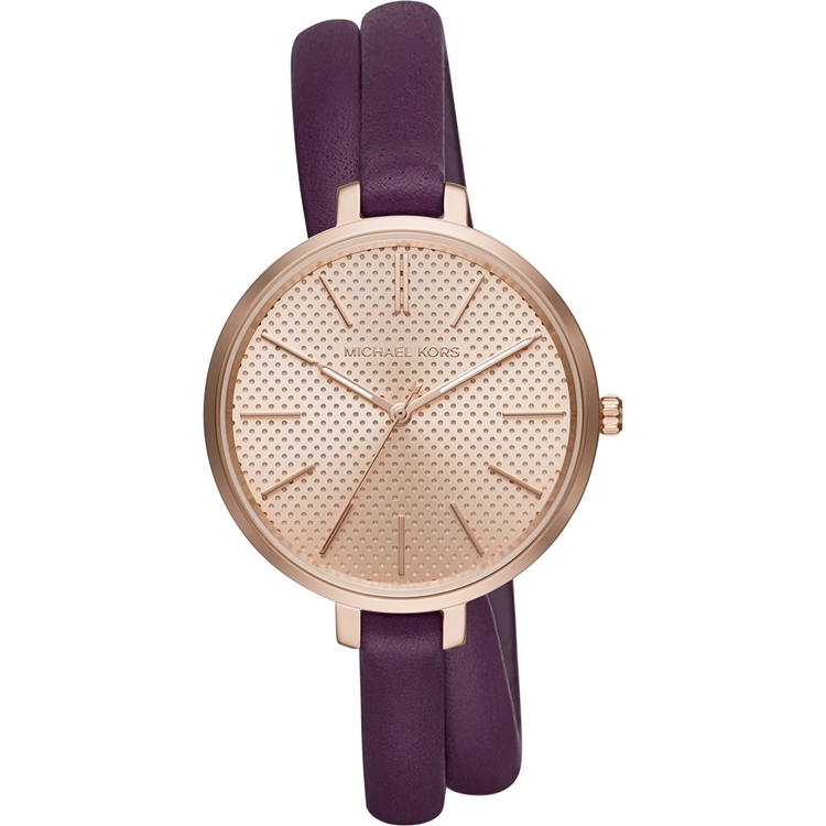 michael kors watch purple strap