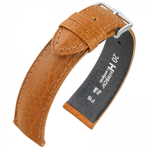 Hirsch Camelgrain Watch Band Pro Skin Allergy Free Honey