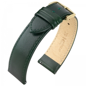 Hirsch Osiris Watch Band Box Leather Green