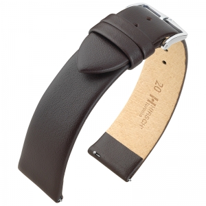 Hirsch MASSAI OSTRICH Leather Watch Strap in ROYAL BLUE