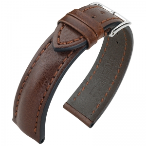 Hirsch Lucca Artisan Watchband Brown