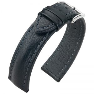 Hirsch Lucca Artisan Watchband Black