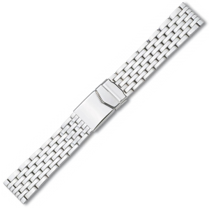 Watch Bracelet with Folding Clasp Stainless Steel