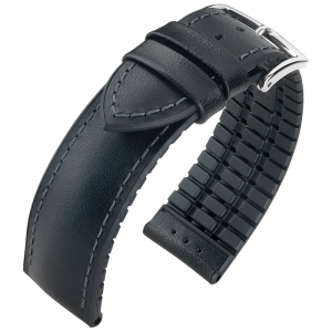 Hirsch James Performance Collection Black Leather/Caoutchouc 300m WR