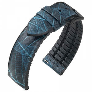 Hirsch Leaf Performance Collection Real Leaf Blue / Black Rubber