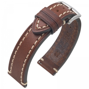 Hirsch Liberty Artisan Watchband Leather Brown