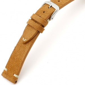 Rios Hudson Watch Strap Suede Cognac