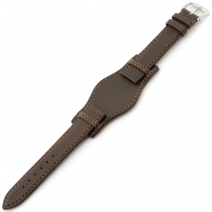 Rios Tula Bund Watch Strap Russian Leather Brown