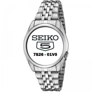 Seiko 5 Watch Strap 7S26-01V0 Type 1 Stainless Steel 18mm