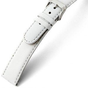 Rios Arizona Watch Strap Saddle Leather White