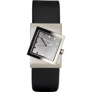 Rolf Cremer Turn 491997 Watch Strap Black Leather 22mm