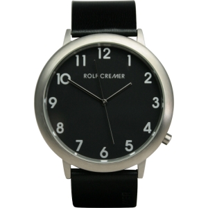 Rolf Cremer Jumbo II 492018 Watch Strap Black Leather 24mm