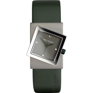 Rolf Cremer Turn 492308 Watch Strap Dark Green Leather 22mm