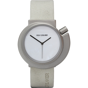 Rolf Cremer Spirale 492327 Watch Strap White Leather 20mm
