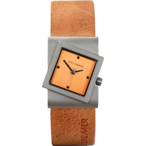 Rolf Cremer Turn 492359 Watch Strap Orange Leather 22mm