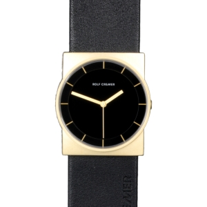 Rolf Cremer Concepta 505609 Watch Strap Black Leather 26mm