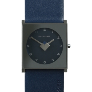 Rolf Cremer Cube 506003 Watch Strap Blue Leather 32mm