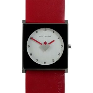 Rolf Cremer Rolf Cremer Cube 506007 Watch Strap Red Leather 32mm