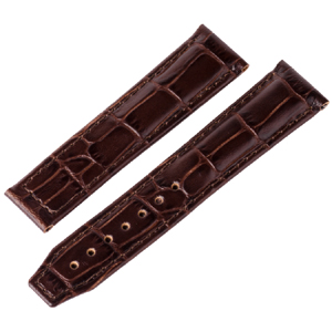 Maurice Lacroix Pontos Watch Strap for Folding Clasp Louisiana Croco-Calf Brown