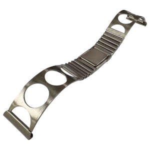 Pfistra Rally Steel Watch Bracelet 8016-8018/A - Vintage NOS 1970's - 20/18/16mm