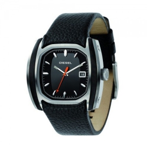 Diesel DZ1106 Watch Strap Black Leather