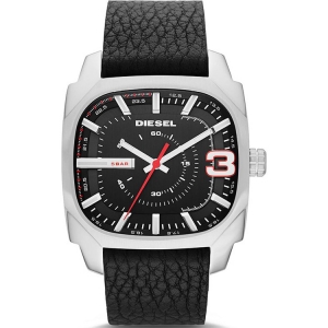 Diesel DZ1652 Watch Strap Black Leather