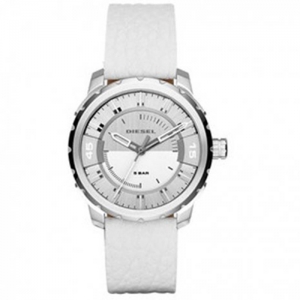 Diesel DZ1731 Watch Strap White Leather