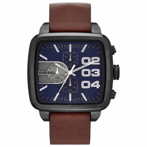 Diesel DZ4302 Watch Strap Brown Leather