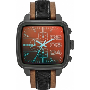 Diesel DZ4303 Watch Strap Brown Leather