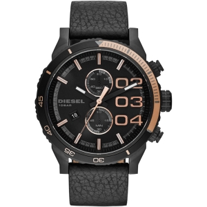 Diesel DZ4327 Watch Strap Black Leather