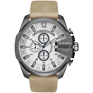 Diesel DZ4359 Watch Strap Beige Leather