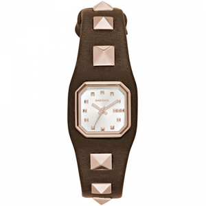 Diesel DZ5504 Watch Strap Brown Leather