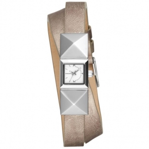 Diesel DZ5517 Watch Strap Silver Leather