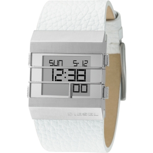 Diesel DZ7087 Watch Strap White Leather