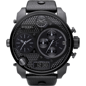 Diesel DZ7193 Watch Strap Black Leather