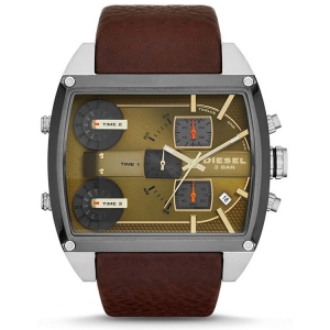 Diesel DZ7327 Watch Strap Brown Leather