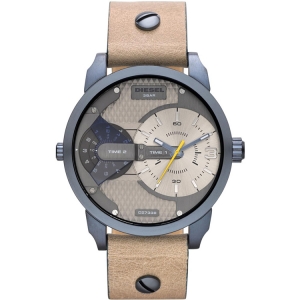 Diesel DZ7338 Watch Strap Beige Leather