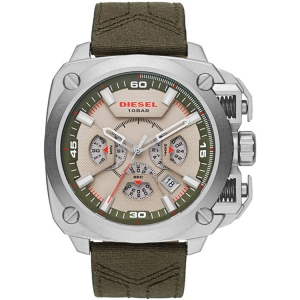 Diesel DZ7367 Watch Strap Green Leather