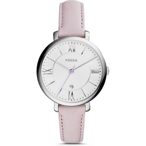 Fossil ES3794 Watch Strap Pink Leather