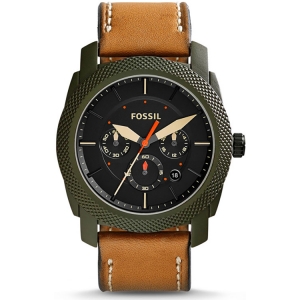 Fossil FS5041 Watch Strap Brown Leather