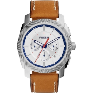 Fossil FS5063 Watch Strap Brown Leather