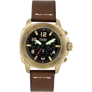 Fossil FSXXXX Watch Strap Brown Leather