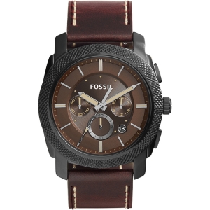 Fossil FS5121 Watch Strap Brown Leather
