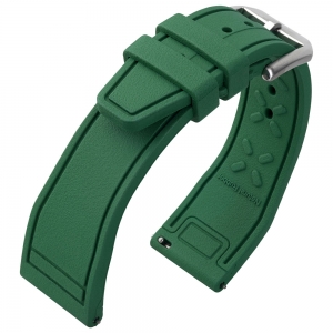IWC Style Watch Strap FKM Rubber Green