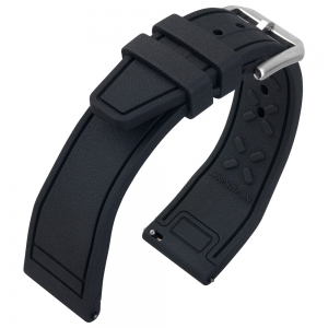 IWC Style Watch Strap FKM Rubber Black