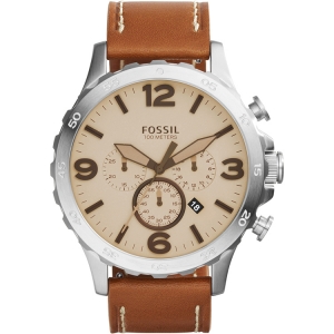 Fossil JR1503 Watch Strap Brown Leather