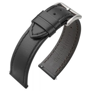 Watch Strap Calf Skin Black